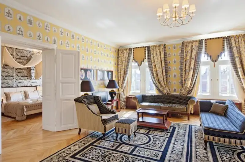 Luxe historique chambres Bonerowski Palace Cracovie