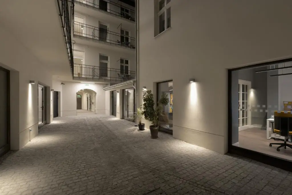 entrée du STRADONIA Serviced Apartments cracovie 