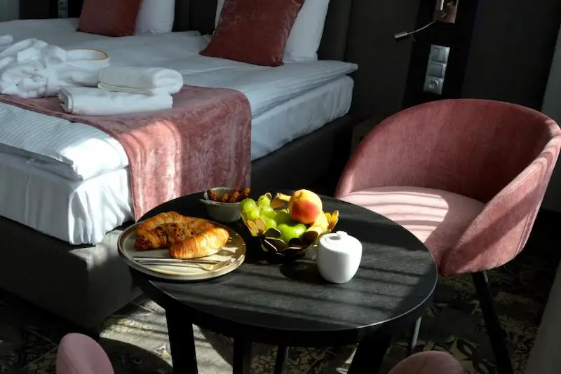 Chambre de l'hôtel Estera 4 étoiles au coeur du quartier juif de Cracovie